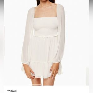 wilfred tempest mini dress white m